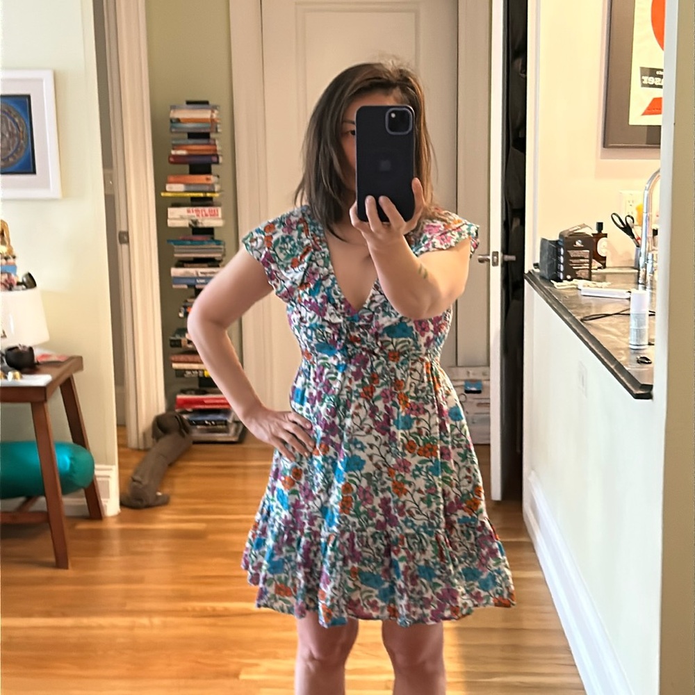 Almost like new summer dress low cut.